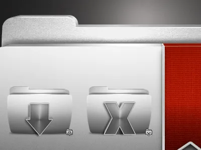 Unfinished Folders folders icons