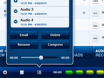 Zen Viewer | Audio Recorder app store apple gui ios ipad the skins factory ui user interface zen zen viewer