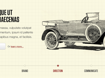 Producer's Features car classy grid helvetica tungsten