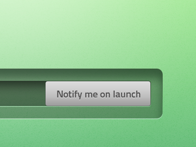 Notify Me Baby gradients prelaunch ui