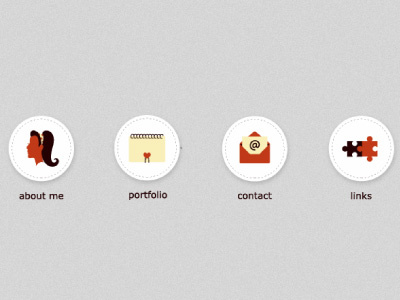 Vectory's Menu/Navigation icons menu navigation retro website