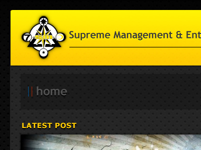 Supreme Management & Entertainment haiti hiphop urban web website wordpress