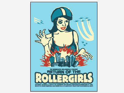 Return of the RollerGirls Poster poster