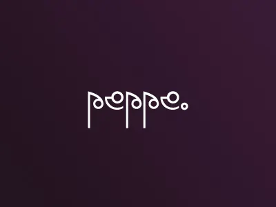 Peppe. design logo design peppe type type design