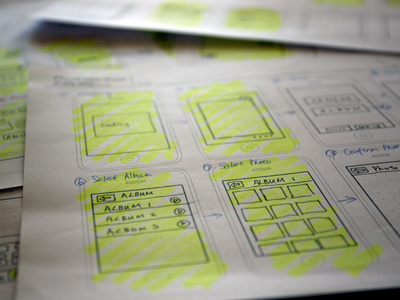 Idea Sheet app idea sheet iphone paper prototype