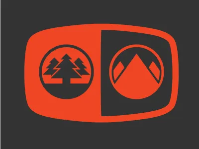 It's Personal blue brand logo mark red