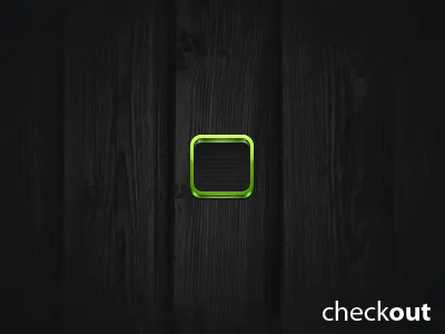 Checkout black checkout green grocery icon