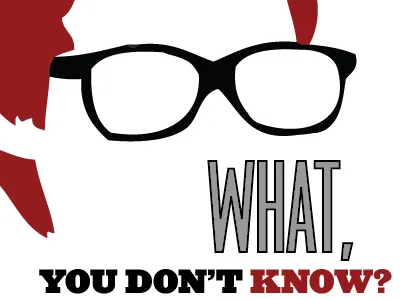 Hipster Scum black glasses grey hipster illustration red typography