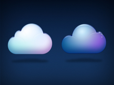 Clouds blue cloudapp clouds icons mobileme purple