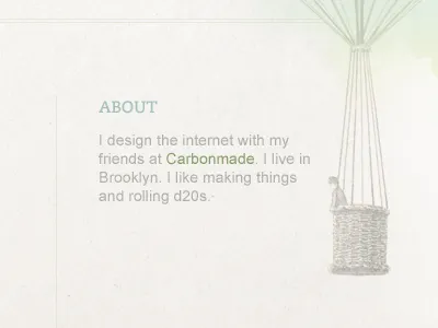 Balloon personal tumblr