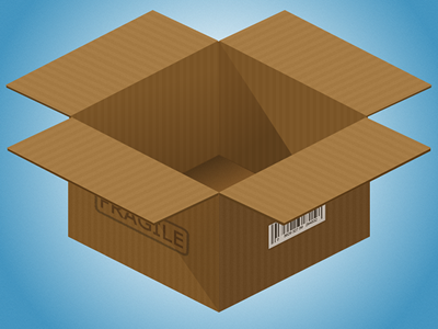 Cardboard Box box fireworks illustrations vectors