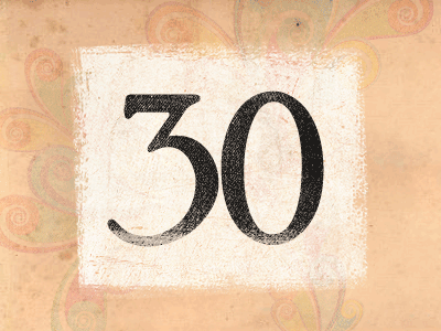 30 birfday borned older