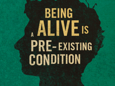 pre-existing condition drawing health for all self portrait sociopolitical dribbble trade gothic