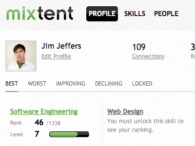 mixtenting css html ui