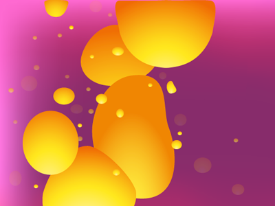 Lava lamp background pink vector yellow
