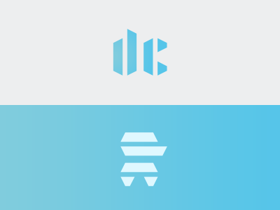 DentCare blue dental dental laboratory dentcare geometric light blue rotation sharp