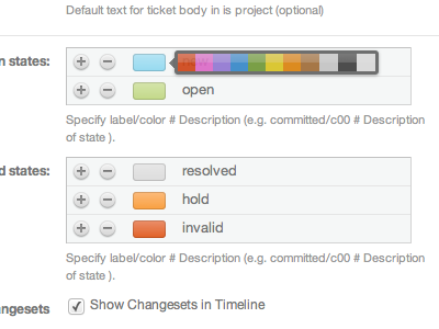 State Manager colors lighthouse picker ui