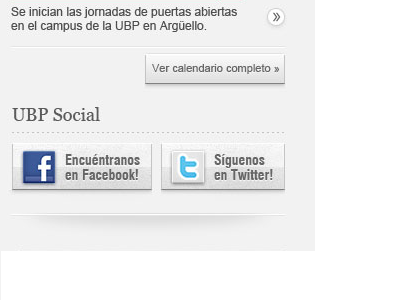 Social buttons facebook social twitter ui web website
