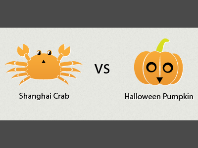 Orange October ai crab halloween october orange pumpkin