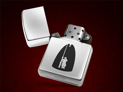 Corelli lighter fire icon illustration lighter zippo