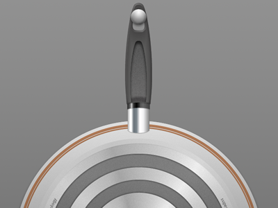 Tefal Power fireworks grey illustration silver vectors
