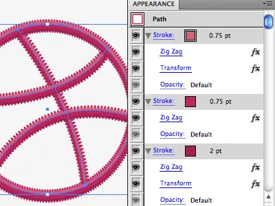 Stitch Effect icon illustrator stitch tutorial vector