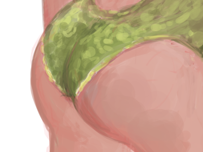 seymoar butts butt digital painting