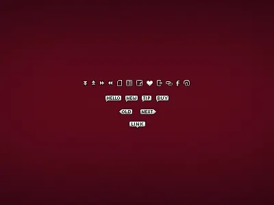 Bullets badge bullet gui icon micro web