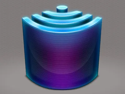 Wi-Fi Reactor icon purple wi fi