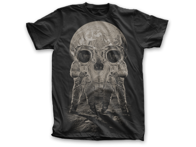 Earth Rise astronaut earth rise illusion moon moon walk nasa public domain clothing shirt shuttle skeleton skull space t shirt tee