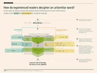 Parallel Processing infographic information design poster psychology