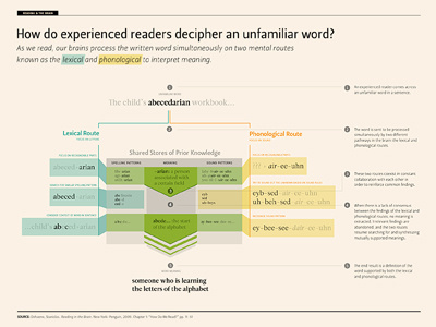 Parallel Processing infographic information design poster psychology