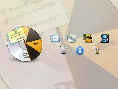 LiquidCD app icon toolbar