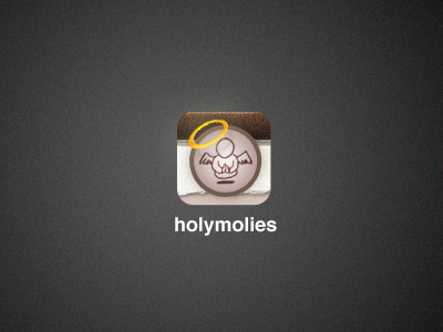 new Holymolies icon icon iphone app texture