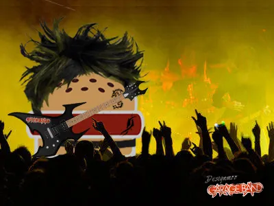 ***ROCKBURGER!*** designmoo guitar rebound