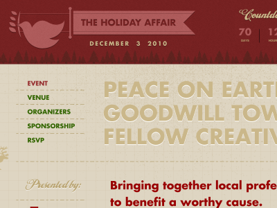 Holiday Affair aiga holiday web