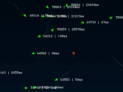 Rawkets canvas gaming html5 rawkets space websockets
