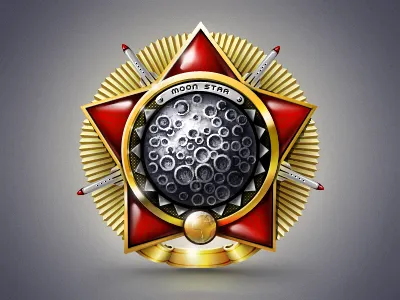 Full Moon icon moon star