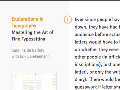 Explorations in Typography website book css ff meta font face grid paragraph typekit typography webfonts