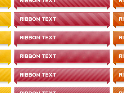 Sneak of a ribbonpack pack pattern ribbons