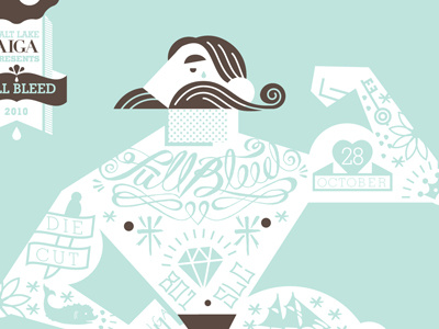 Strongman aiga art icon illustration salt lake city