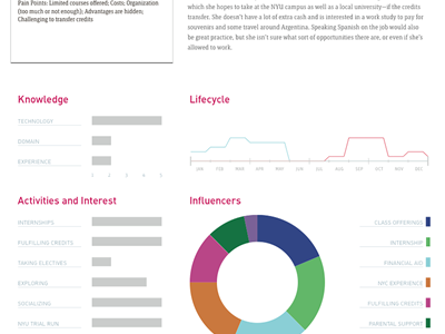 Remodeling data visualization info graphic personas