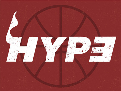 Miami Hype basketball lebron red texture
