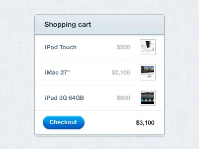 Free shopping cart 365psd blue button cart free