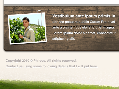 ecommerce site footer 1 authentic light wood