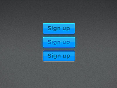 Sign Up Button active blue button hover sign up ui