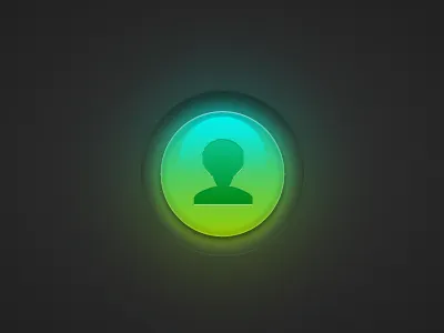 Alien Panic Button afro alien ball button glow icon panic pictos sphere