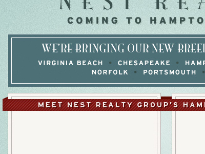 Nest Dribbble futura interstate mona lisa nest real estate