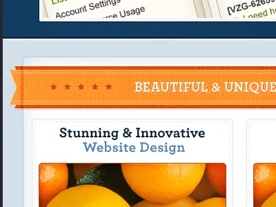 Sneak Preview blue company orange ribbon stars texture