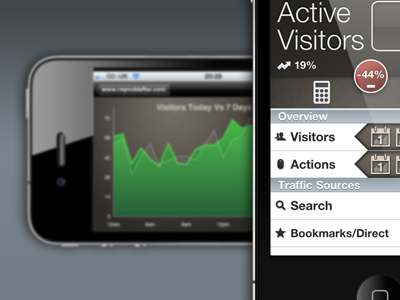 ClickyTouch Teaser black green iphone